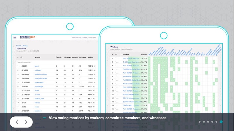 matrices de votación